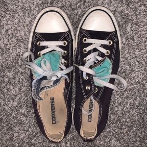 unique double tongue Converse